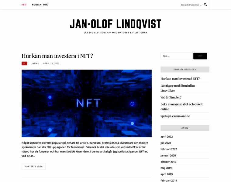 Jan-olof-lindqvist.se thumbnail