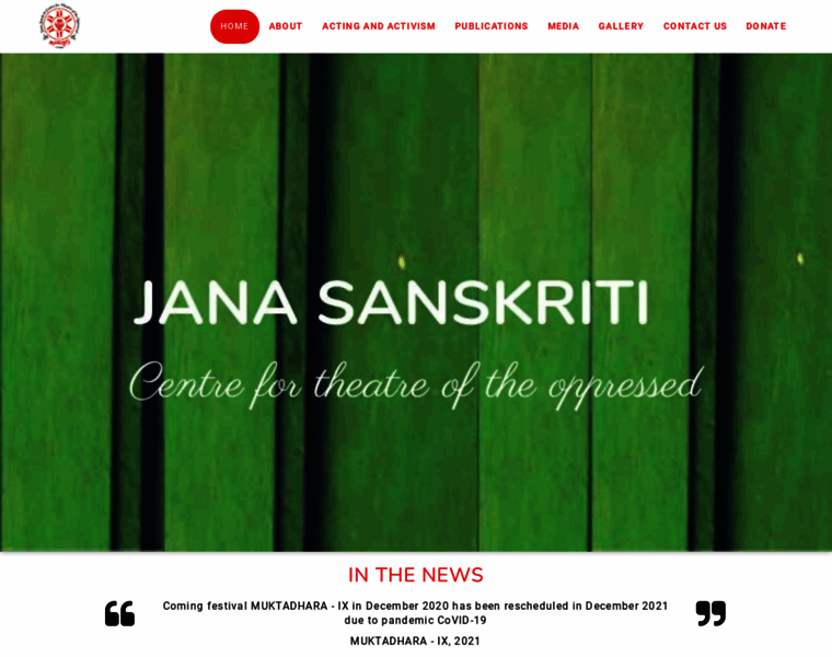 Janasanskriti.org thumbnail