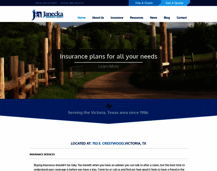 Janeckainsurance.com thumbnail