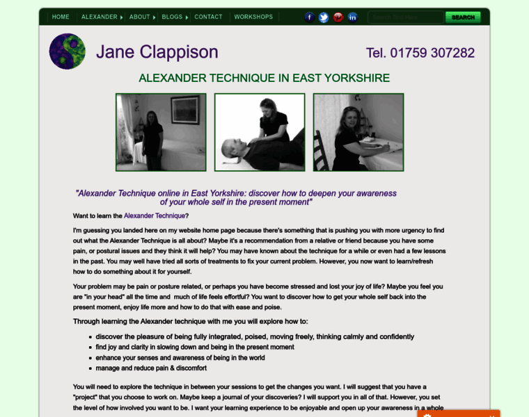 Janeclappison.co.uk thumbnail