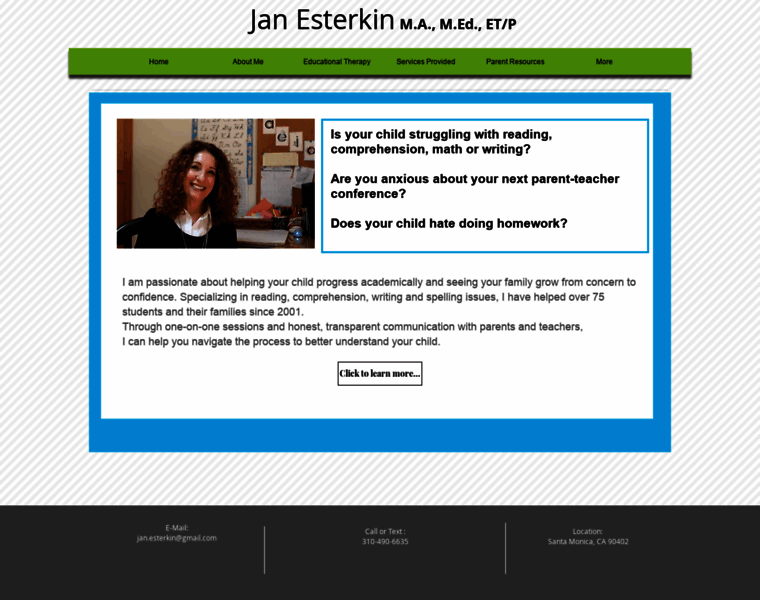 Janesterkin.com thumbnail