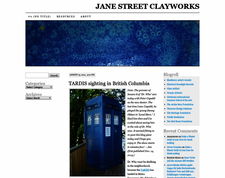 Janestreetclayworks.com thumbnail