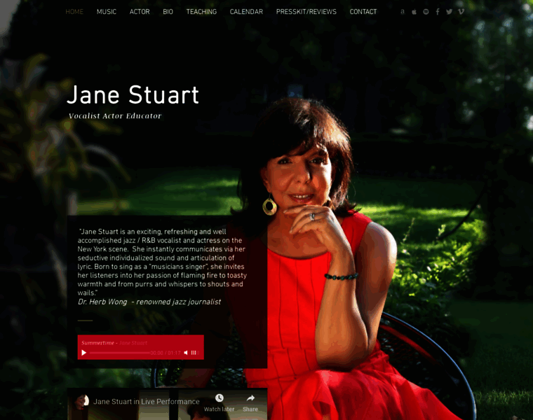 Janestuartmusic.com thumbnail