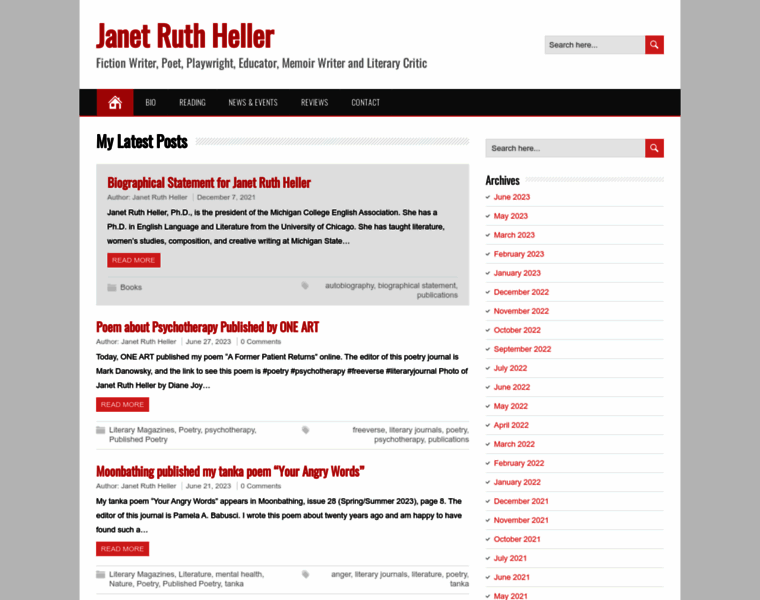 Janetruthheller.com thumbnail