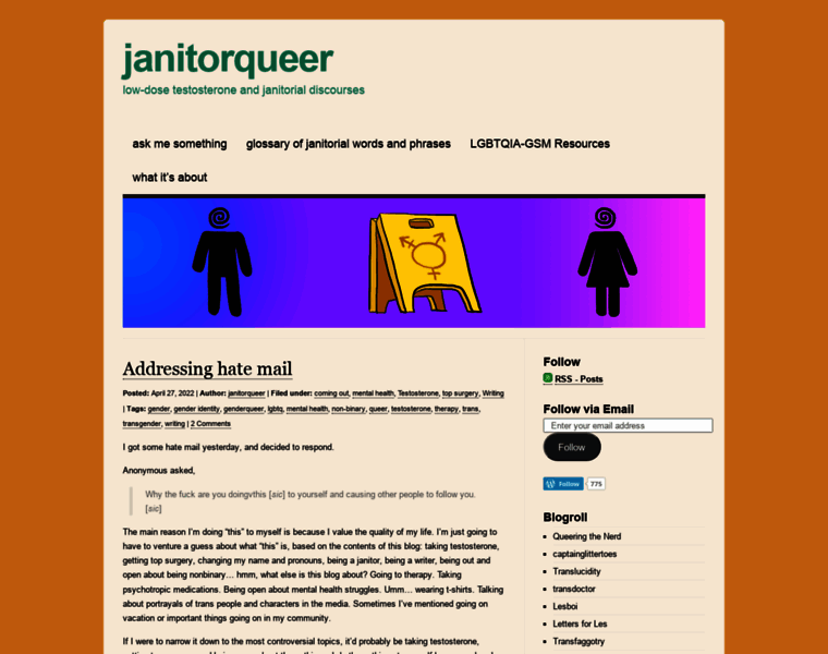 Janitorqueer.com thumbnail