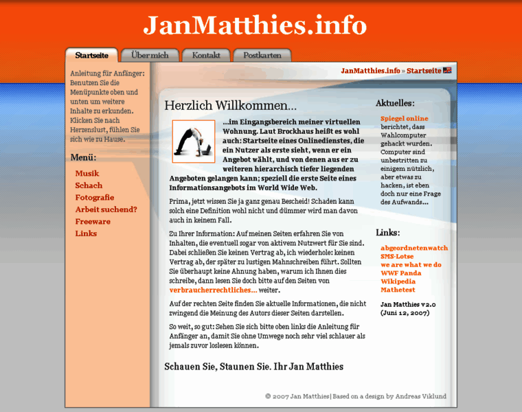 Janmatthies.info thumbnail