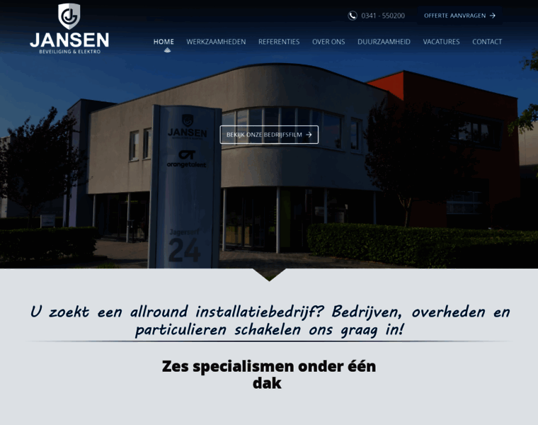 Jansenelektrotechniek.nl thumbnail