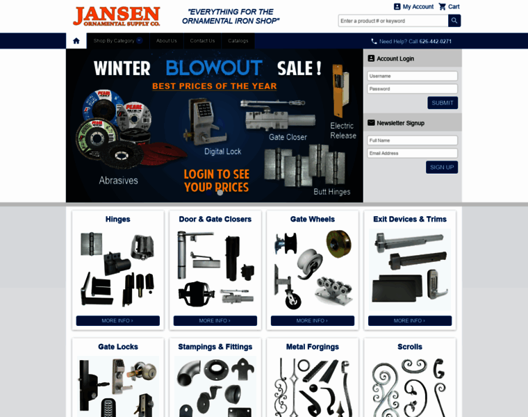Jansensupply.com thumbnail