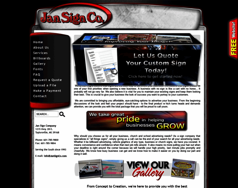 Jansignco.com thumbnail