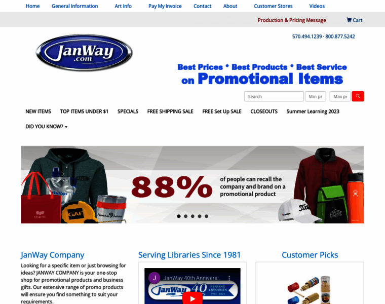 Janway.com thumbnail