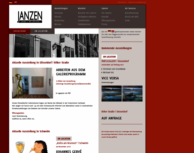 Janzen-galerie.de thumbnail