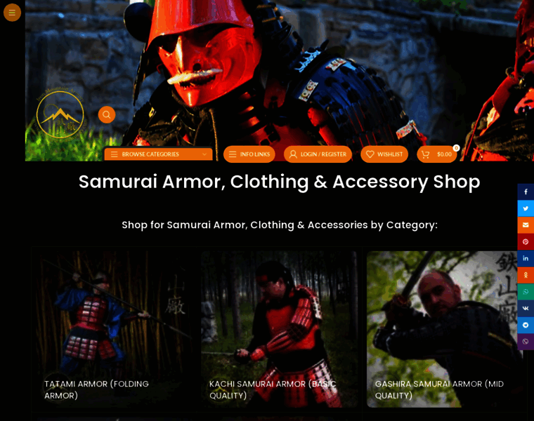 Japanese-armor.com thumbnail