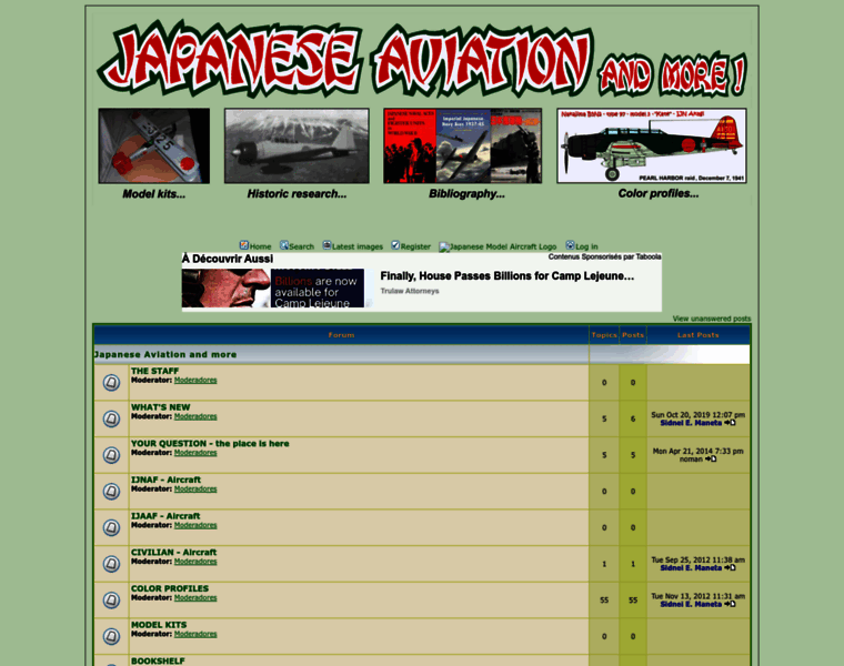 Japanese-aviation.forumotion.com thumbnail