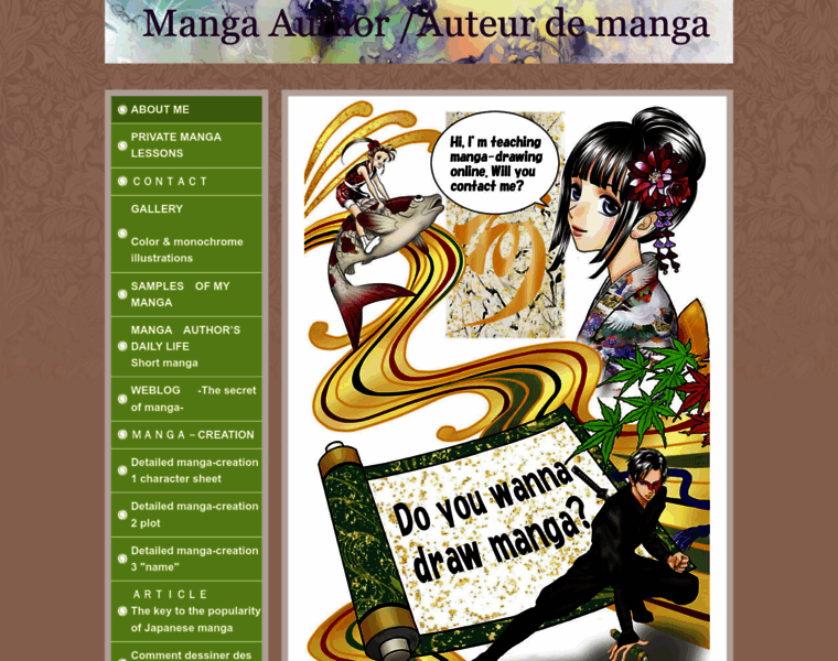 Japanese-manga-artist.com thumbnail