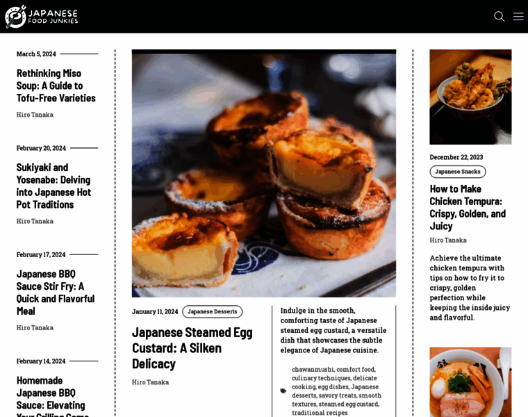 Japanesefoodjunkies.com thumbnail
