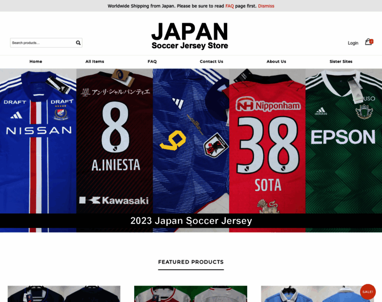 Japansoccer-jersey.com thumbnail