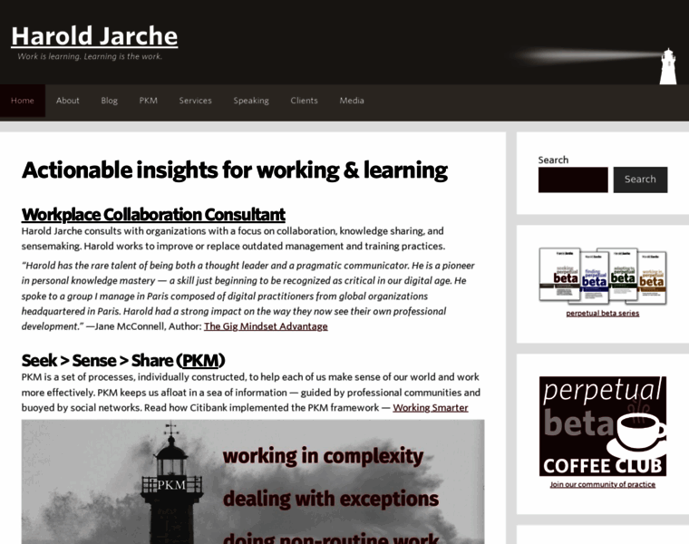 Jarche.com thumbnail