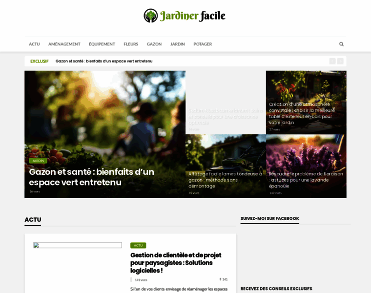 Jardiner-facile.com thumbnail