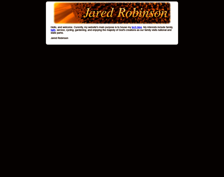 Jaredrobinson.com thumbnail Jaredrobinson.com thumbnail