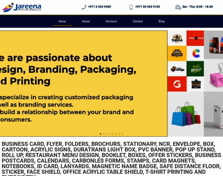 Jareenaprintingpress.com thumbnail