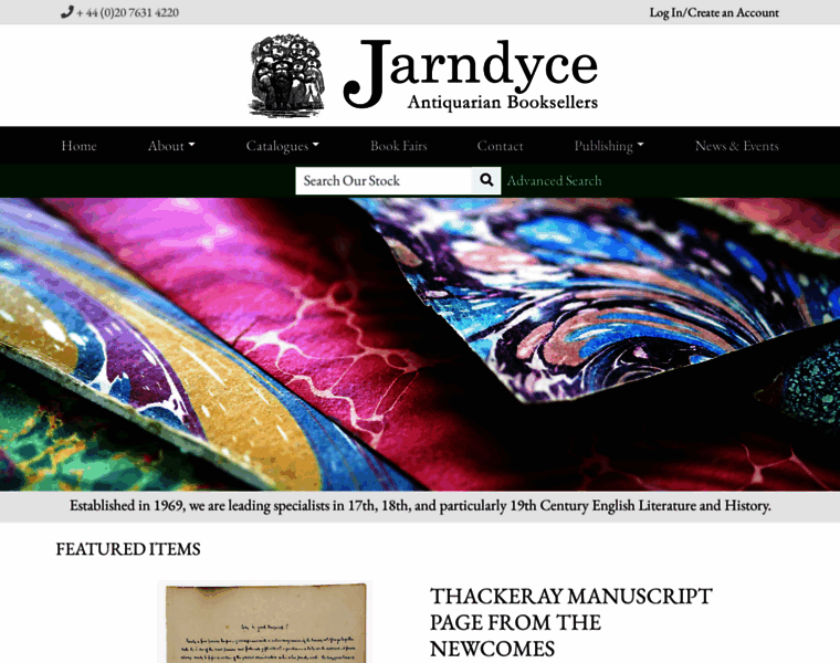 Jarndyce.co.uk thumbnail