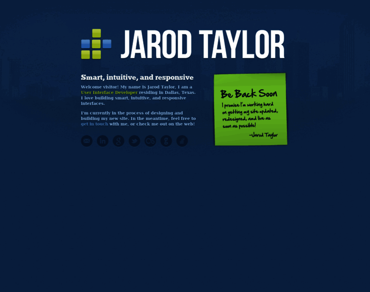 Jarodtaylor.com thumbnail