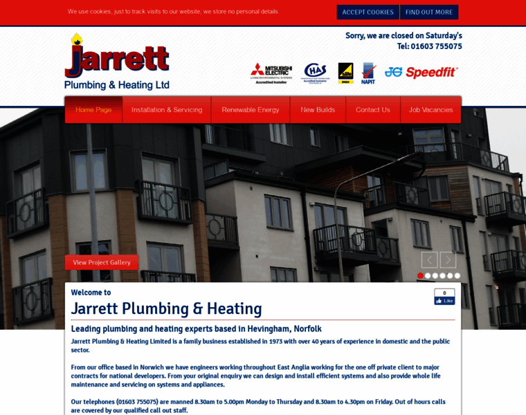 Jarrettplumbing.co.uk thumbnail