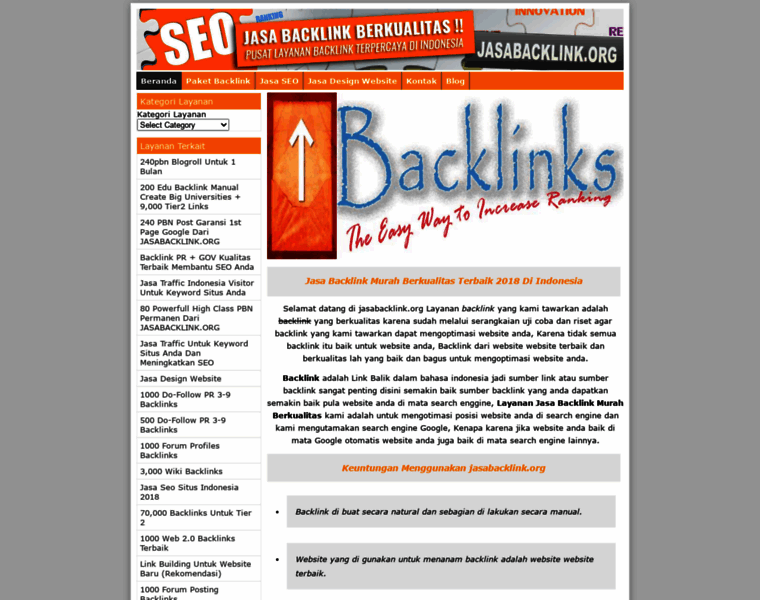 Jasabacklink.org thumbnail