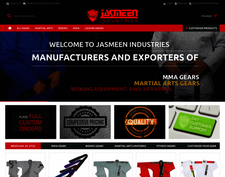 Jasmeenindustries.com thumbnail