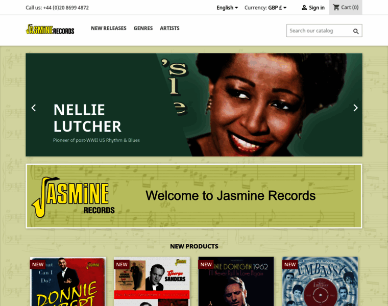 Jasmine-records.co.uk thumbnail