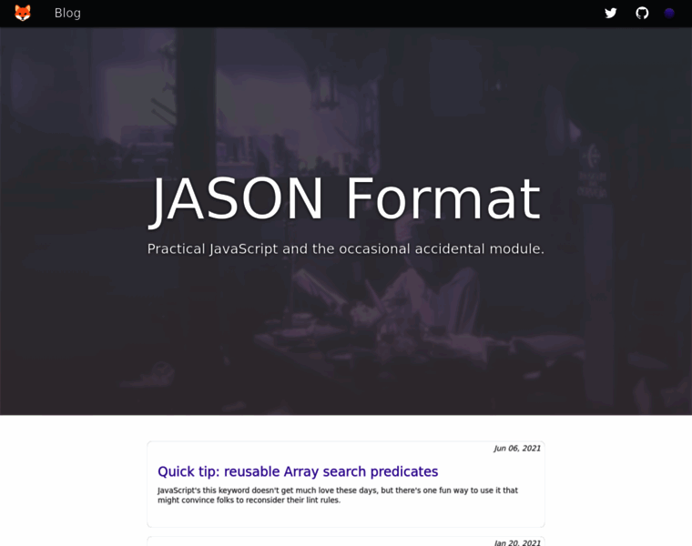 Jasonformat.com thumbnail