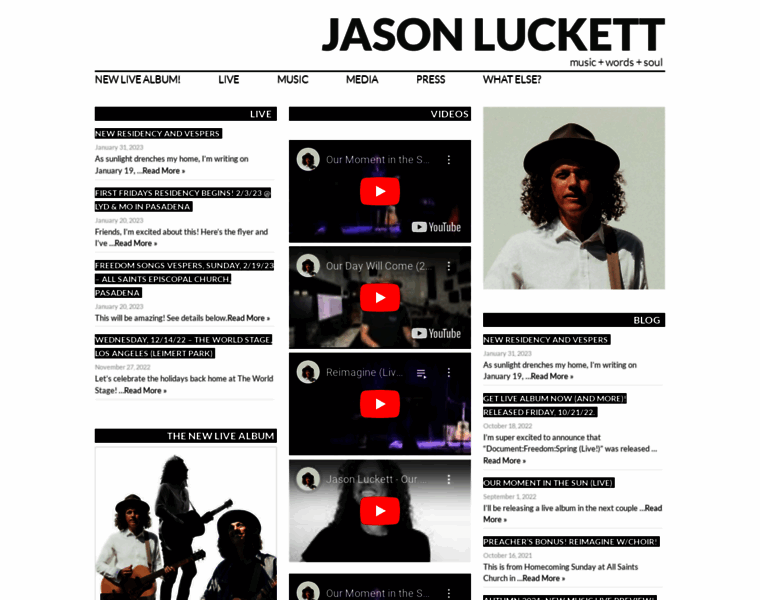 Jasonluckett.com thumbnail