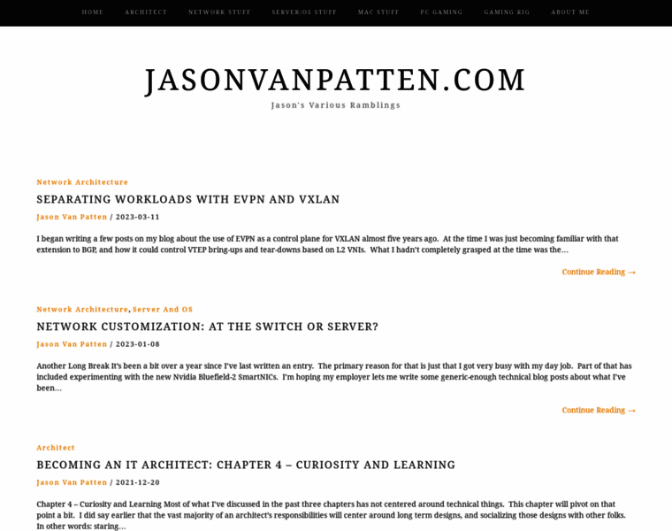 Jasonvanpatten.com thumbnail Jasonvanpatten.com thumbnail