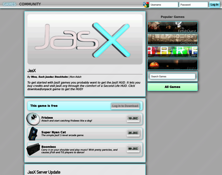 Jasx.org thumbnail