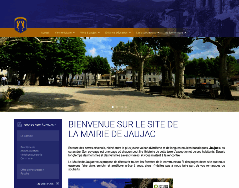 Jaujac.fr thumbnail