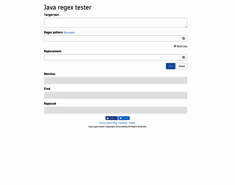 Java-regex-tester.appspot.com thumbnail