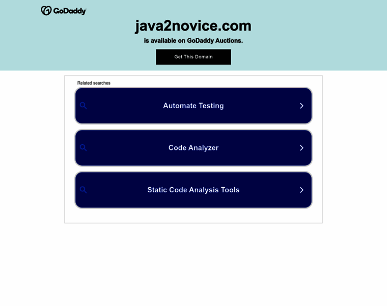 Java2novice.com thumbnail