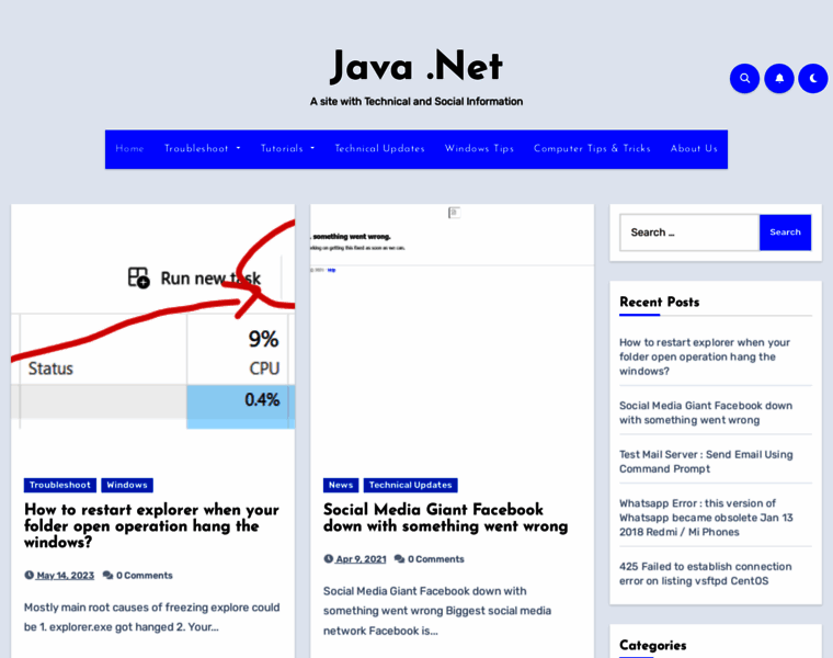 Javadotnet.in thumbnail