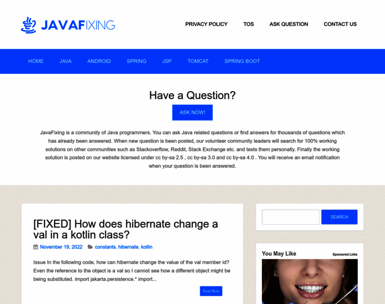 Javafixing.com thumbnail