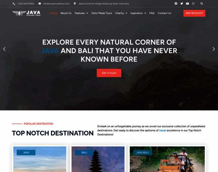 Javaprivatetour.com thumbnail