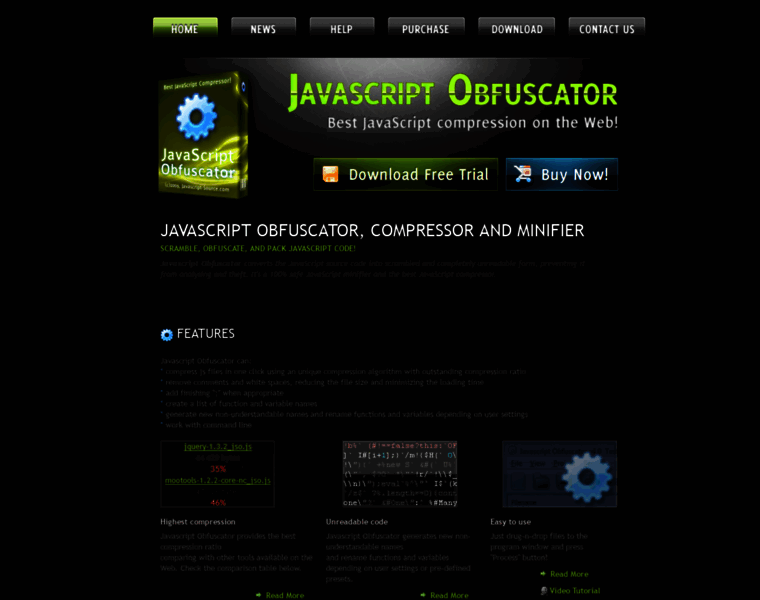 Javascript-source.com thumbnail