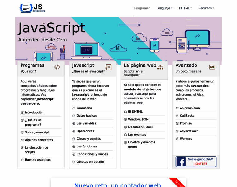 Javascript.espaciolatino.com thumbnail