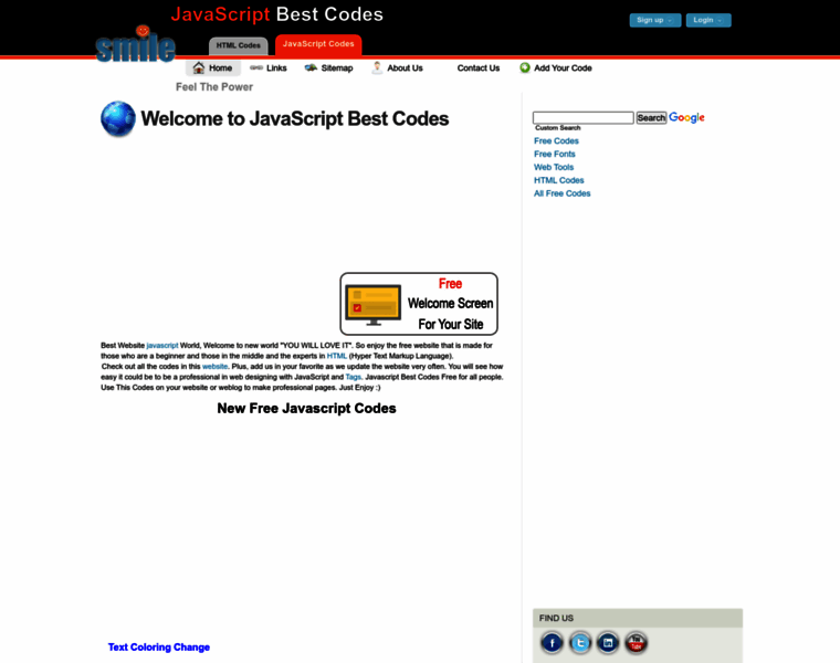 Javascriptbestcodes.com thumbnail