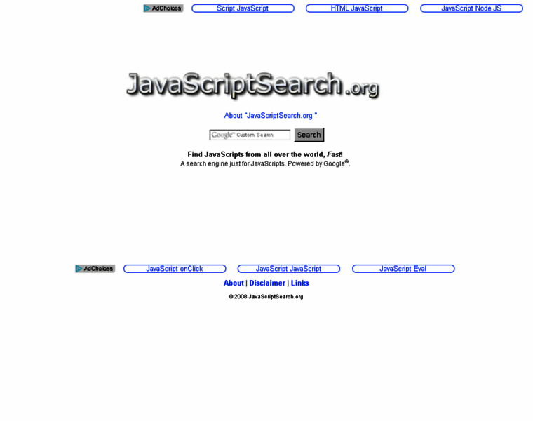 Javascriptsearch.org thumbnail