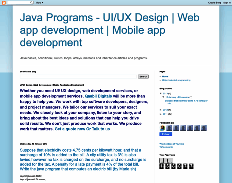 Javasprograms.blogspot.in thumbnail