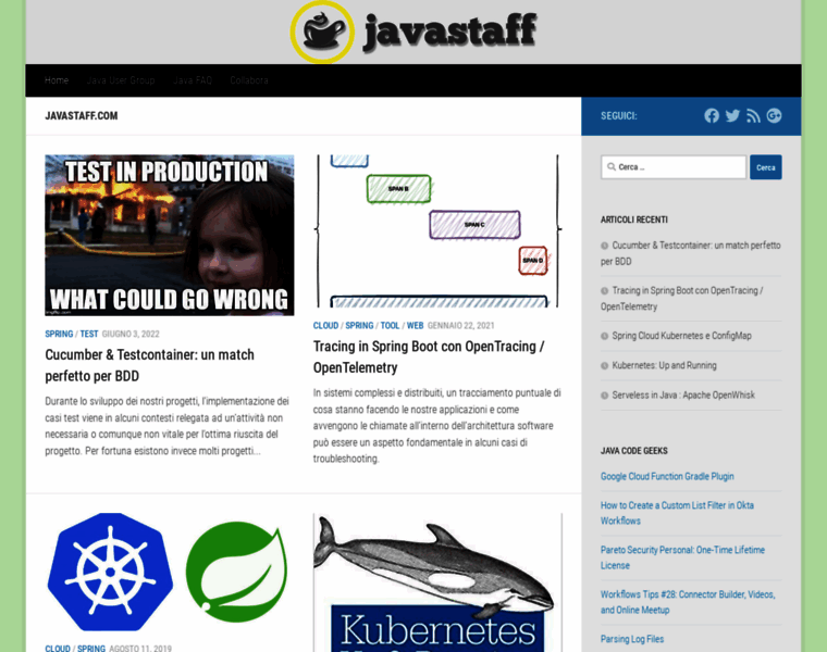 Javastaff.com thumbnail