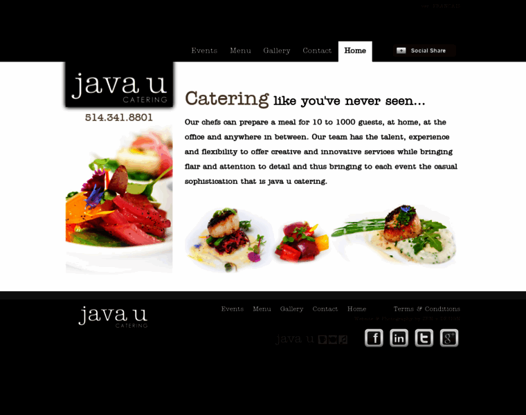 Javaucatering.com thumbnail