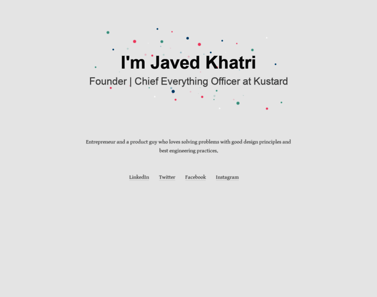 Javedkhatri.com thumbnail