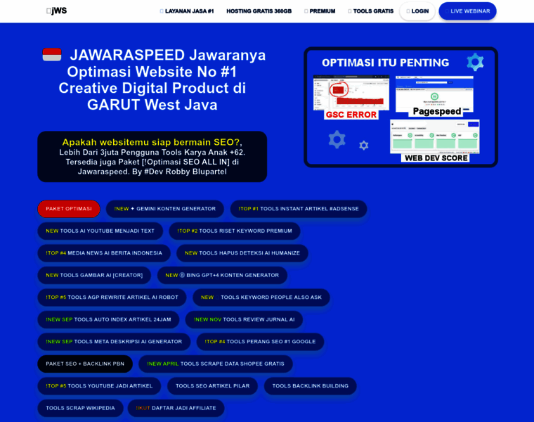 Jawaraspeed.com thumbnail