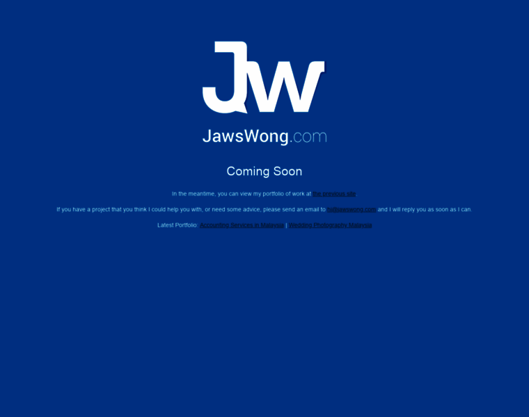 Jawswong.com thumbnail